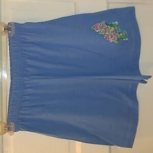 Vintage 1980s womans blue shorts